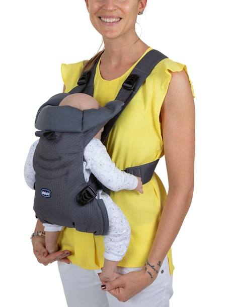 Ergonomische babydrager CHICCO Easyfit grijs+Zwart - vertbaudet enfant 