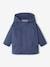 3-in-1-parka voor baby met afneembaar vest in fleece leiblauw - vertbaudet enfant 