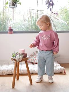 -Grote babybroek van denim