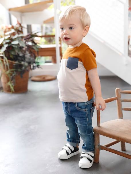 Babyjeans jongen recht model DENIM BRUT - vertbaudet enfant 