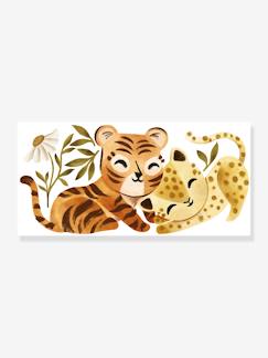 Linnengoed en decoratie-XL-stickers met luipaard/tijger Felidae LILIPINSO