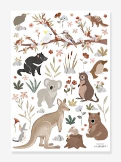 Linnengoed en decoratie-Decoratie-Behang, Sticker-Stickers met dieren uit Australi‘ Lilydale LILIPINSO