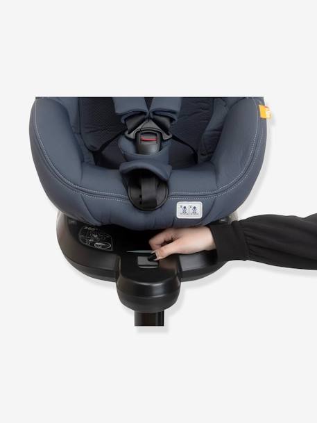 Roterend autostoeltje CHICCO Seat2Fit i-Size 45 à 105 cm, gelijk aan groep 0+/1 grijs+Zwart (black) - vertbaudet enfant 