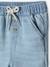 Lichte denim broek baby gebleekt denim+ongewassen denim - vertbaudet enfant 