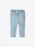 Lichte denim broek baby gebleekt denim+ongewassen denim - vertbaudet enfant 