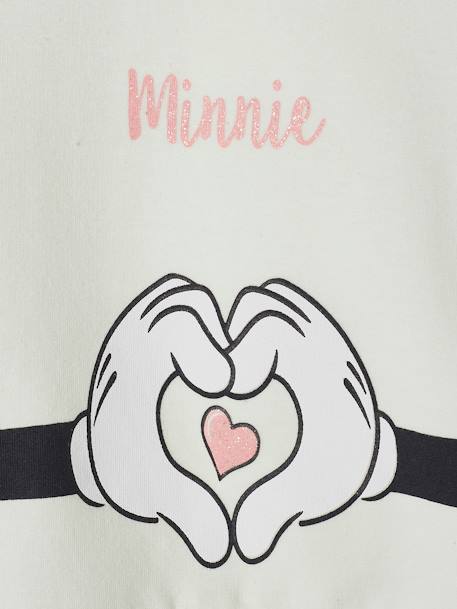 Meisjesbabysweater Disney¨ Minnie EFFEN WIT MET VERSIERING - vertbaudet enfant 