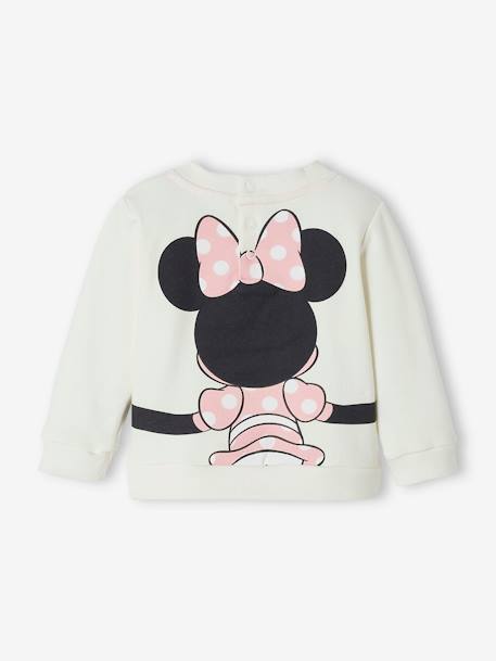 Meisjesbabysweater Disney¨ Minnie EFFEN WIT MET VERSIERING - vertbaudet enfant 