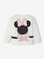 Meisjesbabysweater Disney¨ Minnie EFFEN WIT MET VERSIERING - vertbaudet enfant 