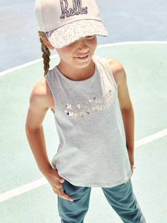 Meisje-T-shirt, souspull-T-shirt-Sporthemdje voor meisjes