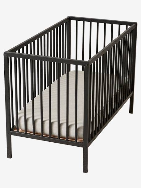 Cocoon babybed hout+wit+zwart - vertbaudet enfant 