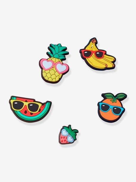 Jibbitz(TM) Cute Fruit Sunnies 5-pack CROCS(TM) bedels meerkleurig - vertbaudet enfant 