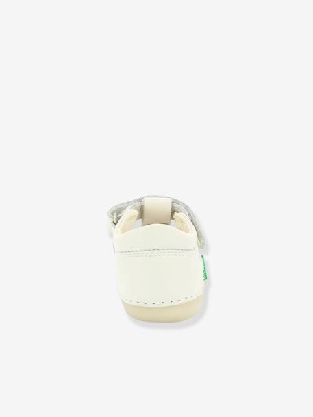 Leren baby sandalen Sushy Originel Softers KICKERS® karamel+marine+rozen+WIT - vertbaudet enfant 