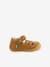 Leren baby sandalen Sushy Originel Softers KICKERS® karamel+marine+rozen+WIT - vertbaudet enfant 