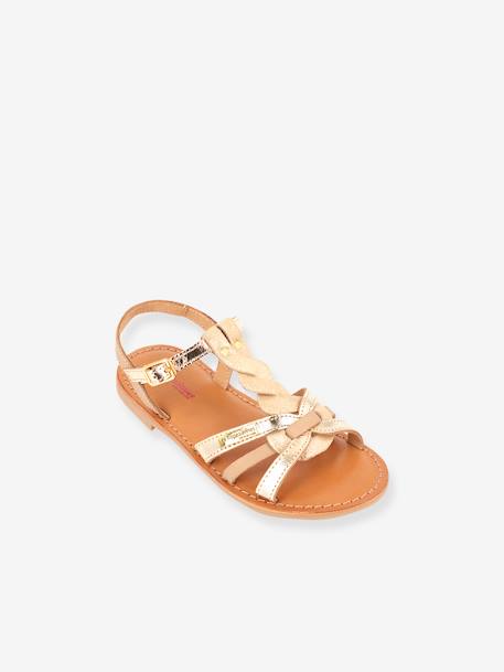 Leren kindersandalen Badami LES TROPEZIENNES¨ PAR M. BELARBI beige - vertbaudet enfant 