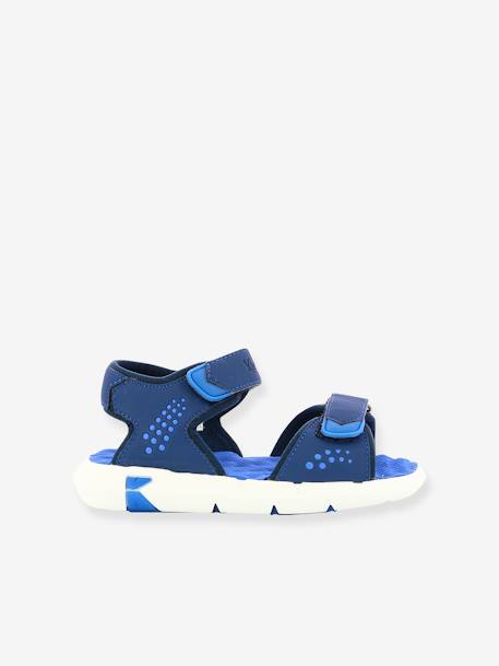 Kindersandalen met klittenband Jumangap KICKERS¨ blauw - vertbaudet enfant 