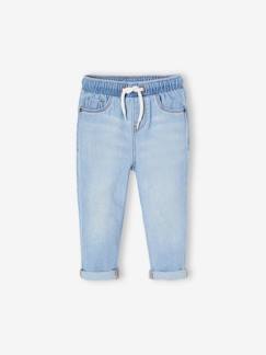 Baby-Denim babybroek met elastische tailleband