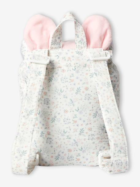Personaliseerbare tas met kat voor meisjes lichtroze - vertbaudet enfant 