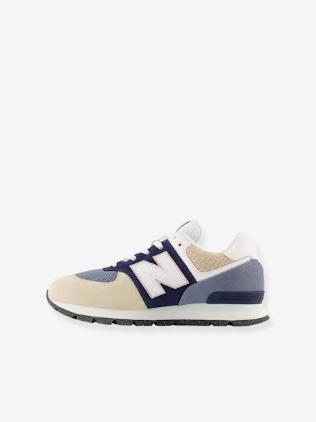 Kindersneakers met veters GC574D/PV574D NEW BALANCE¨ inktblauw+rozen - vertbaudet enfant 