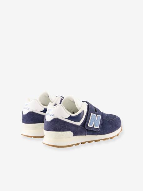 Kindersneakers met klittenband PV574CU1 NEW BALANCE¨ inktblauw - vertbaudet enfant 