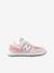 Kindersneakers met veters GC574D/PV574D NEW BALANCE¨ inktblauw+rozen - vertbaudet enfant 