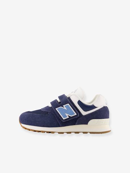 Kindersneakers met klittenband PV574CU1 NEW BALANCE¨ inktblauw - vertbaudet enfant 