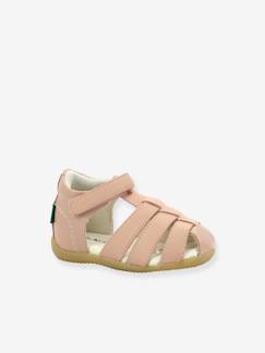 Schoenen-Baby schoenen 17-26-Loopt meisje 19-26-Ballerina's-Leren sandalen jongensbaby Bigflo 2 Iconique Biboo KICKERS®
