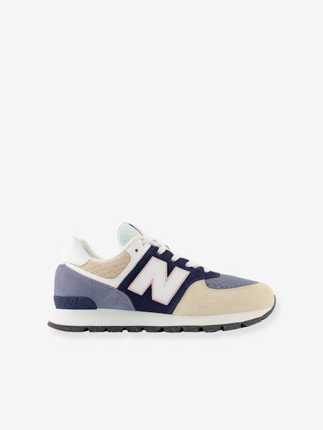 Kindersneakers met veters GC574D/PV574D NEW BALANCE¨ inktblauw+rozen - vertbaudet enfant 