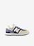 Kindersneakers met veters GC574D/PV574D NEW BALANCE¨ inktblauw+rozen - vertbaudet enfant 