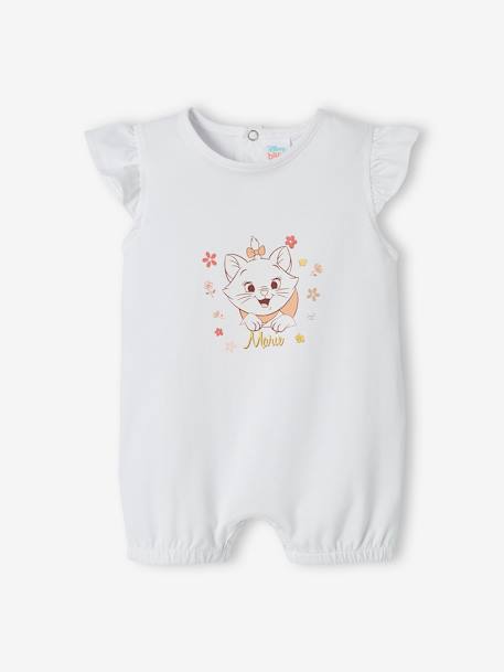 Set met 2 shortcombinaties voor babymeisje¨ Disney Marie van de Aristokatten perzik - vertbaudet enfant 