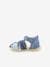 Leren sandalen jongensbaby Bigbazar 2 Iconique Biboo KICKERS® driekleurig blauw - vertbaudet enfant 