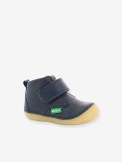 Leren laarsjes jongensbaby Sabio KICKERS® 1ers pas  - vertbaudet enfant