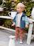 Contrasterend denim babyjasje stone - vertbaudet enfant 