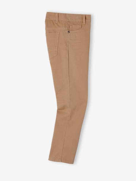 Onverwoestbare rechte broek jongen beige+BLAUW+GEEL+groen - vertbaudet enfant 