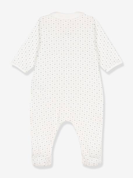 Slaappakje van biologisch katoen PETIT BATEAU wit - vertbaudet enfant 