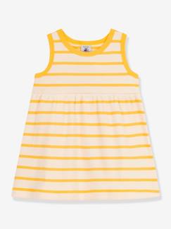 Baby-Rok, jurk-Mouwloze jurk van biologisch katoen PETIT BATEAU