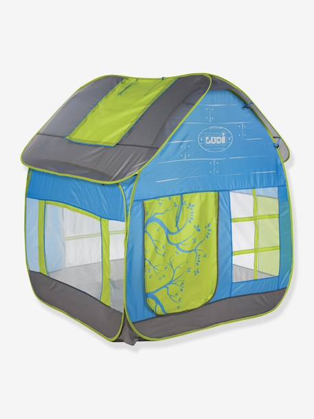 Anti-UV tent Huisje cottage LUDI blauw - vertbaudet enfant 