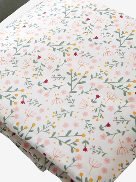 Stootrand bed/box FLEURETTES meerkleurig - vertbaudet enfant 