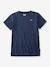 T-shirt Batwing Chest Hit LEVI'S blauw+wit - vertbaudet enfant 