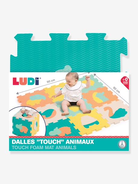 Dierentegels touch LUDI meerkleurig - vertbaudet enfant 