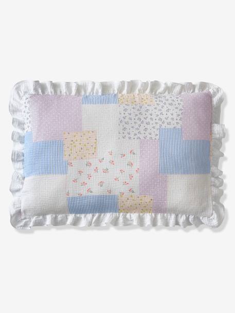 Kussensloop voor babybed, van katoengaas COTTAGE Oeko-Tex¨ meerkleurig - vertbaudet enfant 