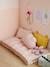 Matras in futon-stijl gemêleerd grijs+mosterdgeel+roze (poederkleur)+saliegroen - vertbaudet enfant 