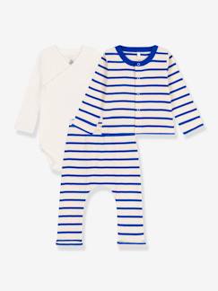 Baby-Babyset-3-delige geboorteset in biologisch katoen PETIT BATEAU