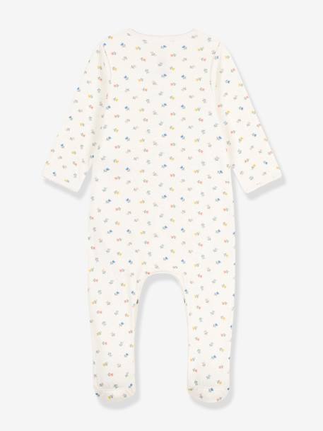 Bodyjama van biologisch katoen PETIT BATEAU wit - vertbaudet enfant 