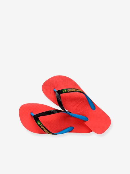 Teenslippers voor kinderen Brasil Mix HAVAIANAS¨ inktblauw+rozen - vertbaudet enfant 