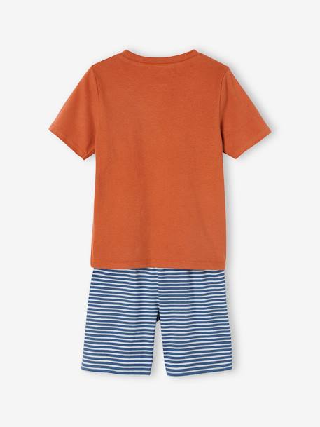 Set met 2 pyjamashorts 'Summer Surf' voor jongens jeansblauw - vertbaudet enfant 