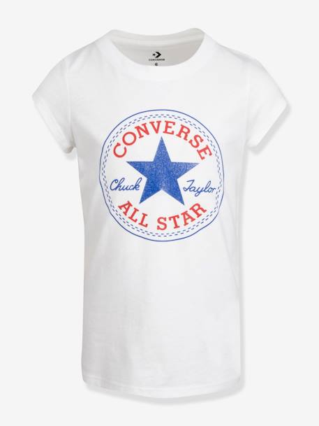 T-shirt Timeless Chuck Patch Tee CONVERSE wit - vertbaudet enfant 