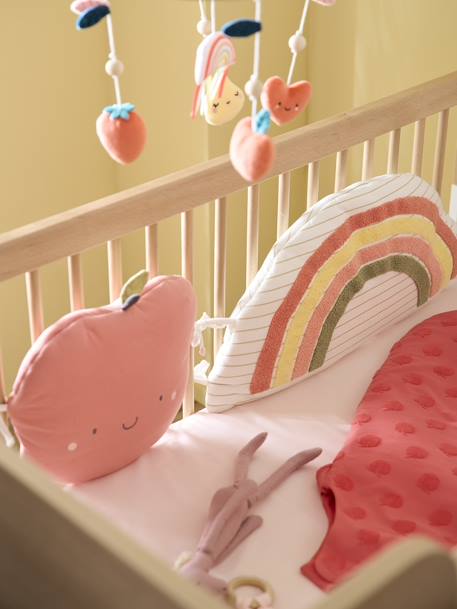 Bedbumper/boxrand APPEL meerkleurig - vertbaudet enfant 