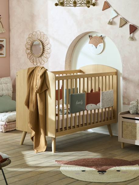 Babybed LIGNE CONFETTI NATURE bruin - vertbaudet enfant 