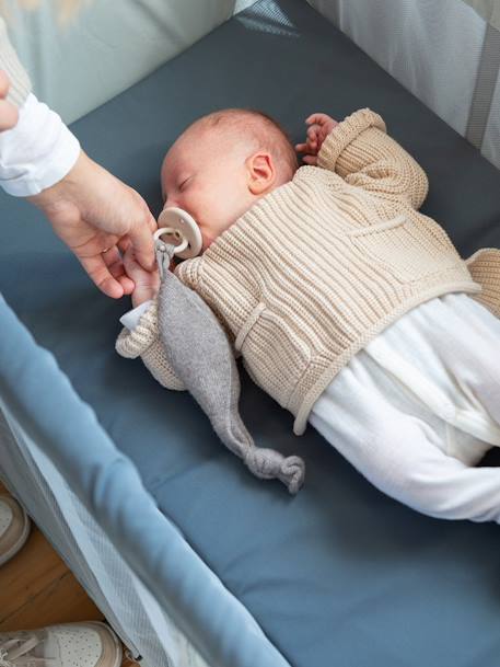 Eazy Sleep 3 in 1 opklapbaar ledikant BEABA grijs - vertbaudet enfant 