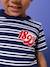 Gestreept T-shirt van biologisch katoen PETIT BATEAU blauw - vertbaudet enfant 